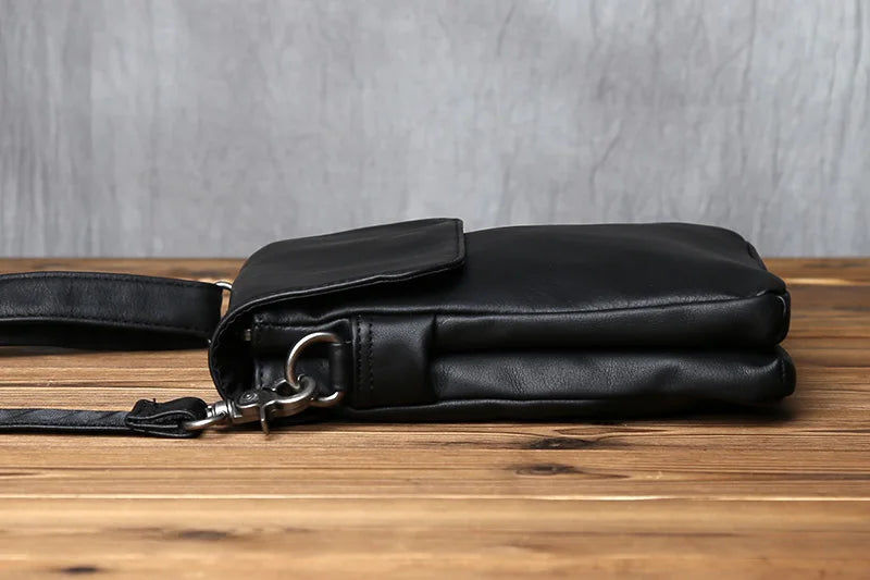 Genuine Leather Men's Shoulder Bag | Stylish & Functional Messenger