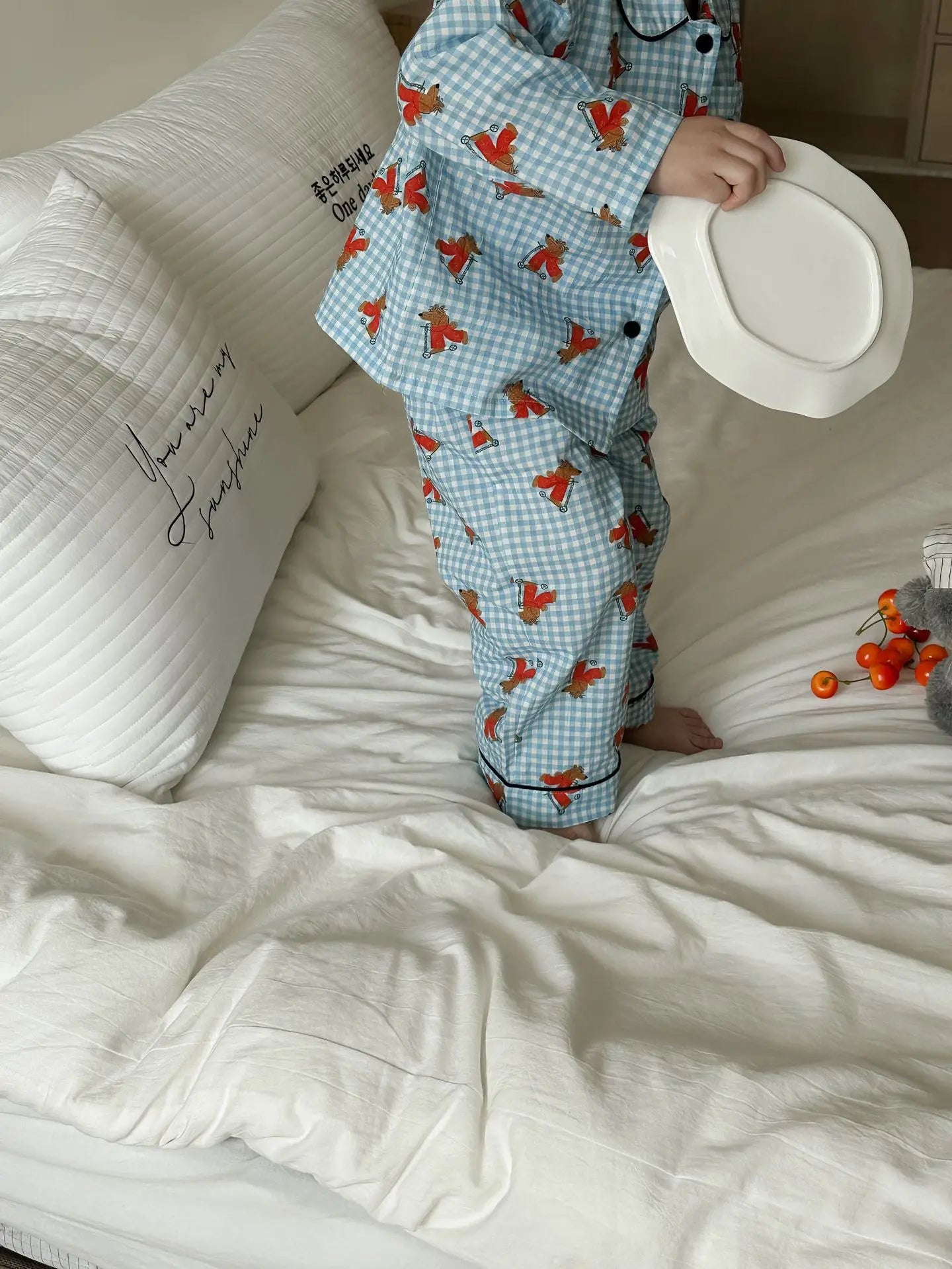 Spring Children's Cartoon Homewear Outfits | Cute Pajamas Set