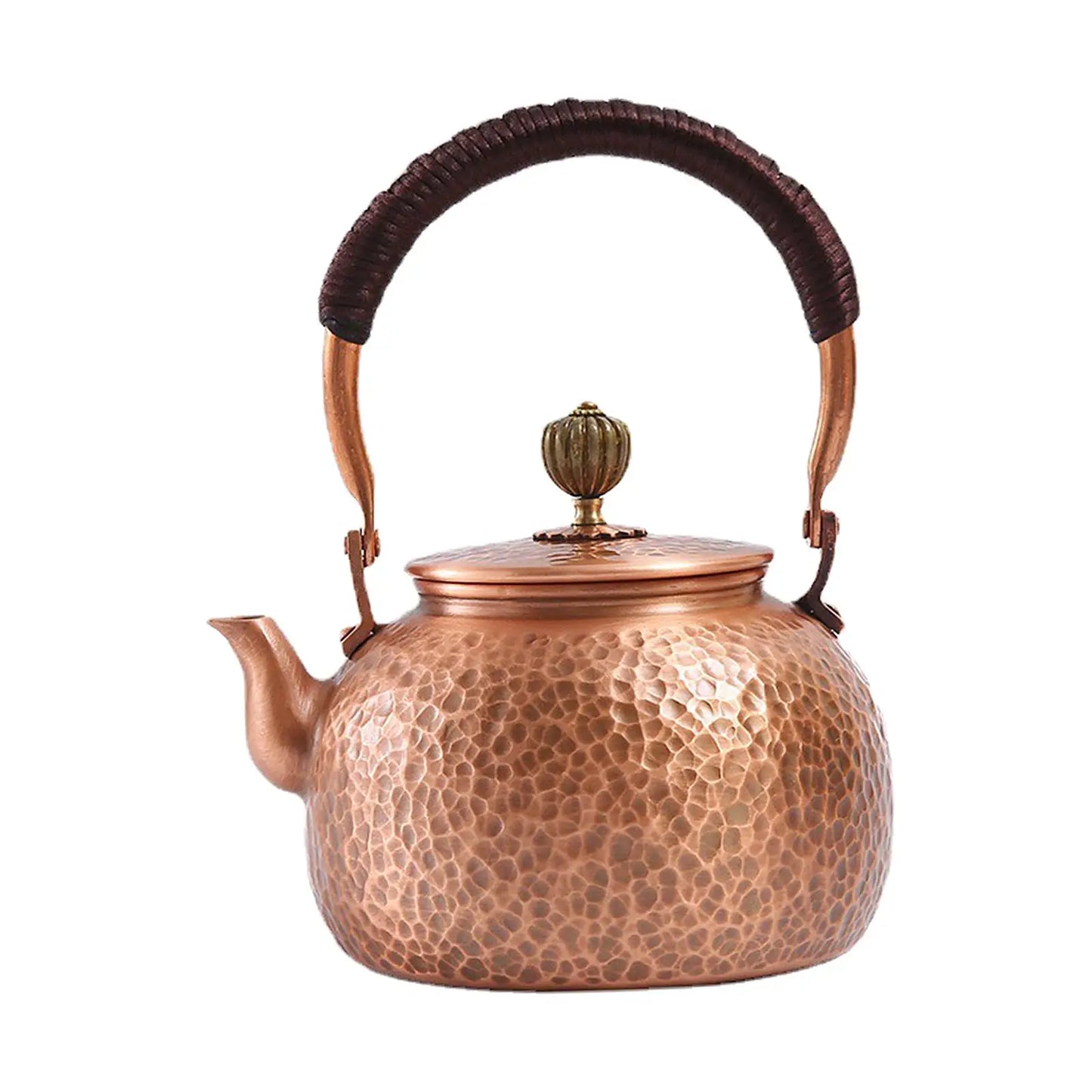 Handcrafted Copper Teapot | Retro Stovetop Teapot for Tea Lovers
