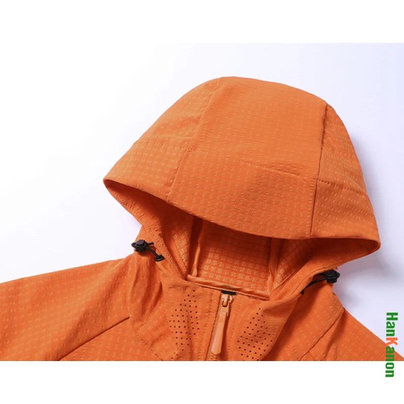 Lightweight Breathable Mesh Soft Shell Outdoor Sports Jacket