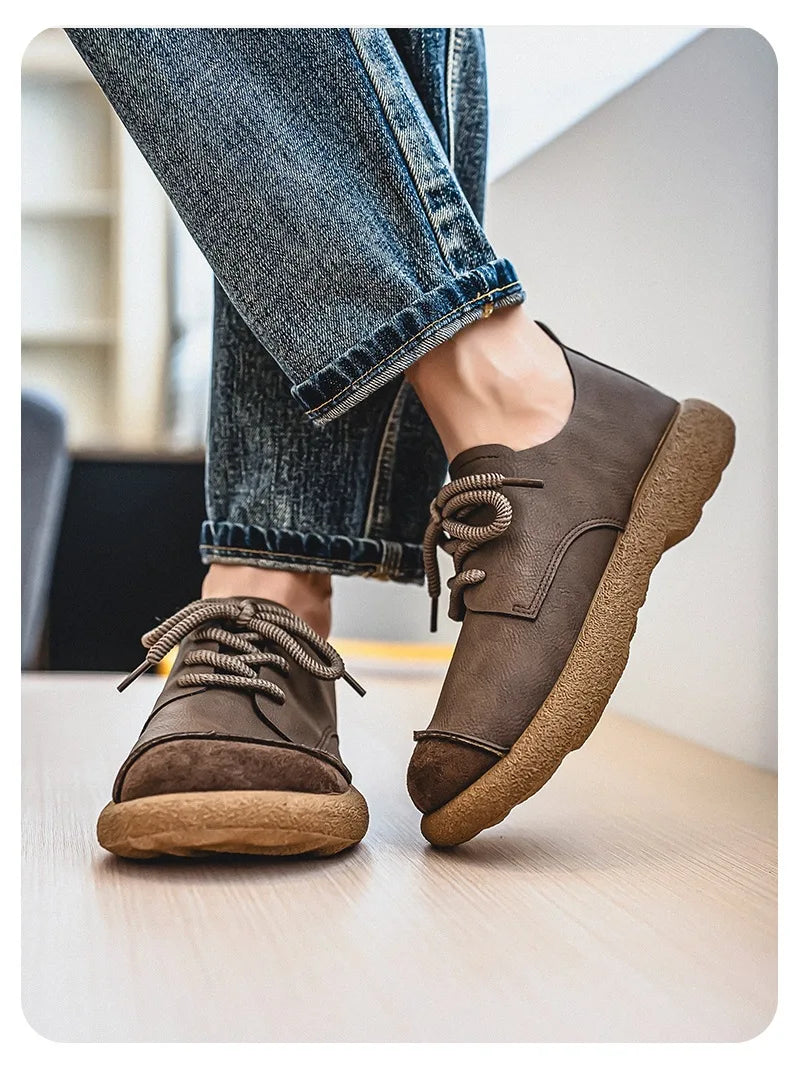 Waterproof Casual Men's Shoes | Trendy Driving Footwear
