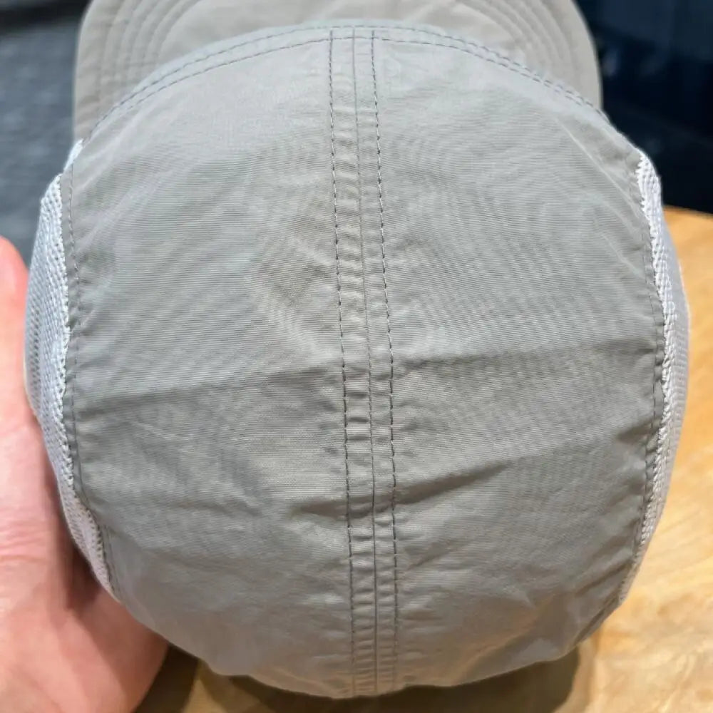 Breathable Mesh 5 Panel Baseball Cap Nylon Color Embroidered Adjustable Unisex Hat Running Cycling Hiking UVQuickDry Packable