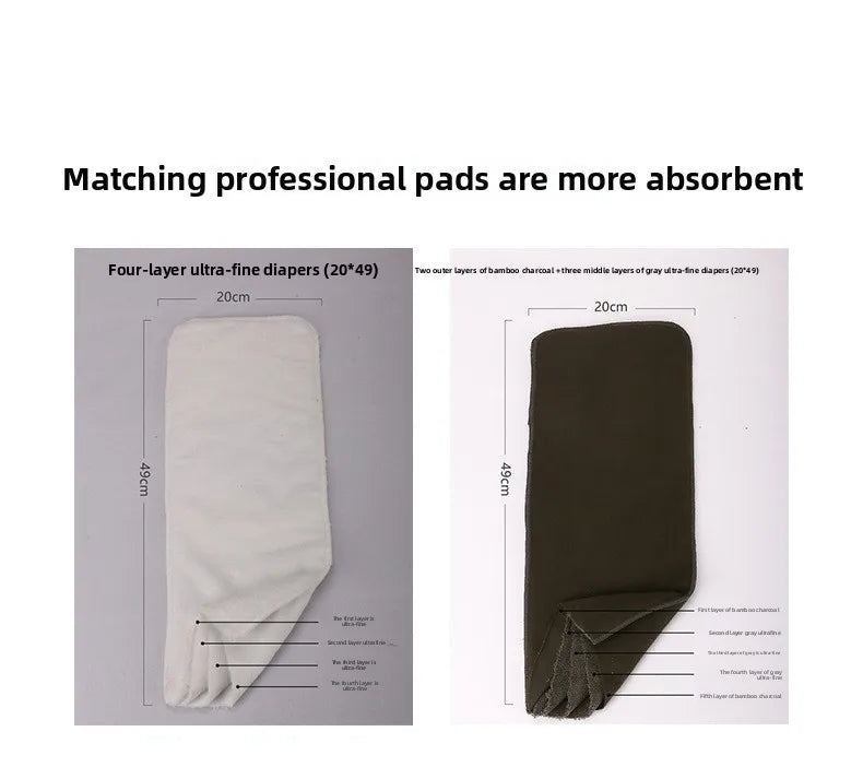 Washable Adult Cloth Diapers | Reusable, Waterproof & Anti-Leak