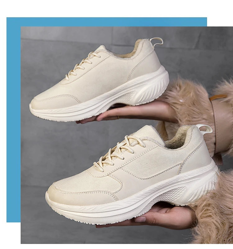 Winter Barefoot Men's Sneakers | Comfortable Non-Slip Casual Shoes