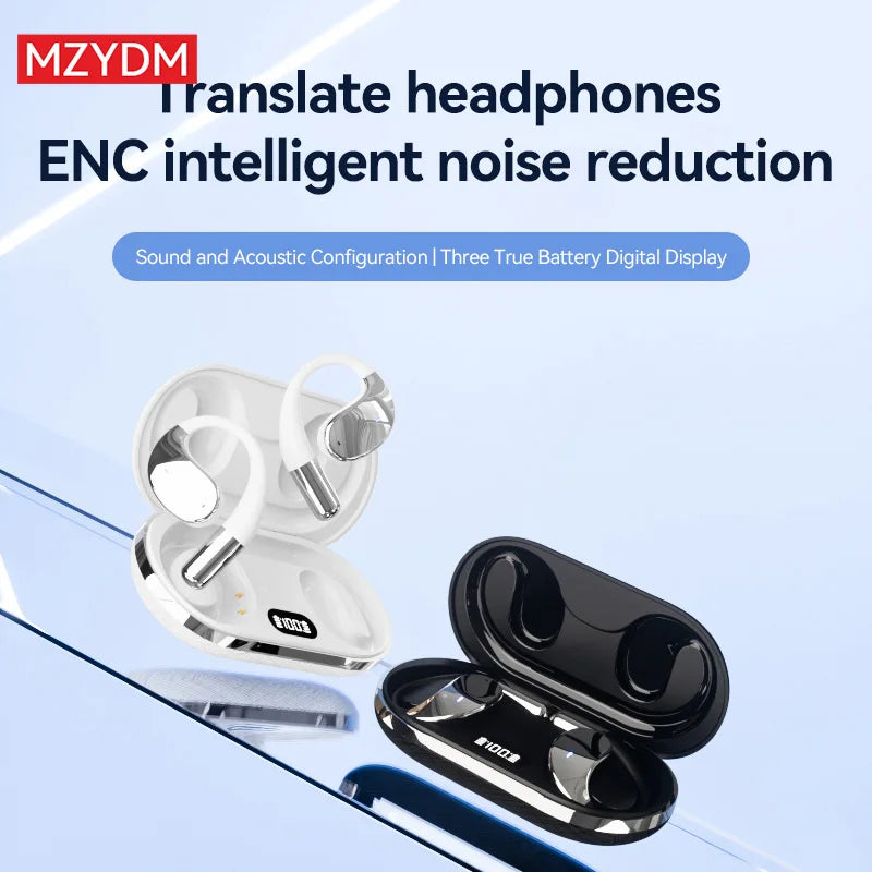 3-in-1 AI Translator Earbuds | Instant Translation & Noise Cancelling