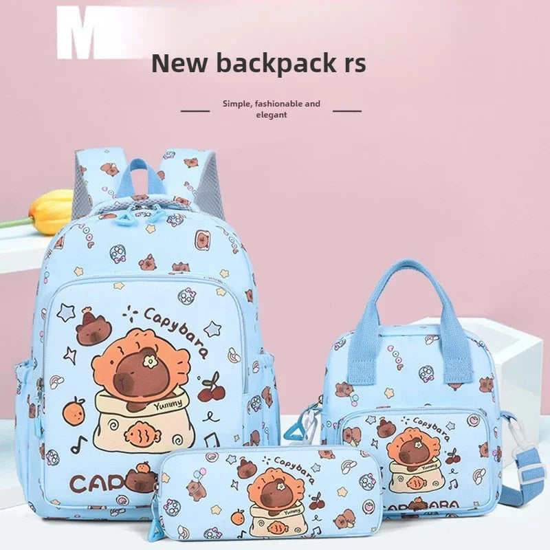 Colorful 3-Piece Backpack Set for School | Fun & Functional