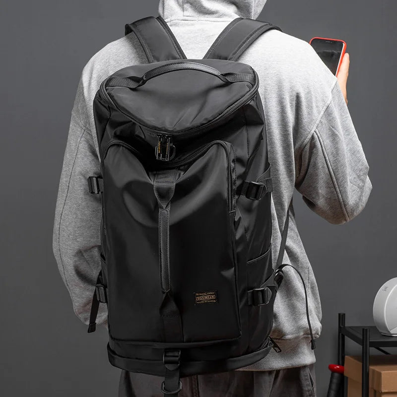 Large Waterproof Travel Shoulder Bag | Durable Versatile Backpack