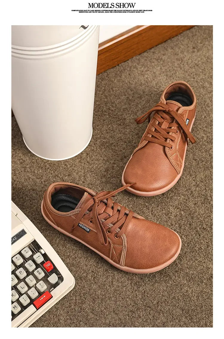 Lightweight Black Barefoot Walking Shoes for Men and Women