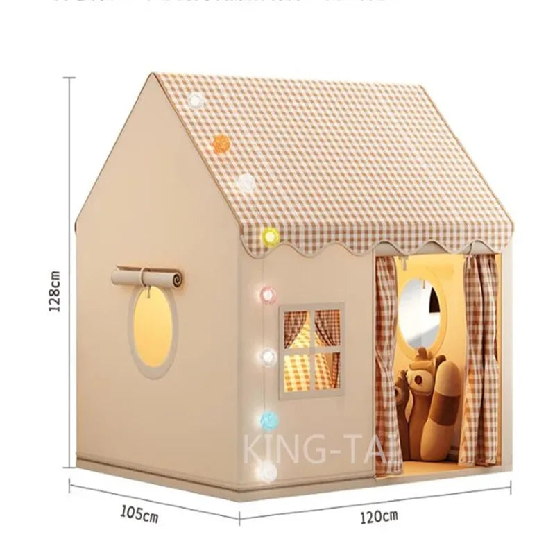 Kids Folding Princess Castle Play Tent | Indoor Fun for Children