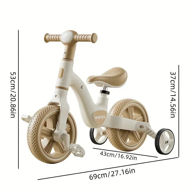 2-in-1 Kids Balance Bike & Trike | Lightweight Scooter for Kids