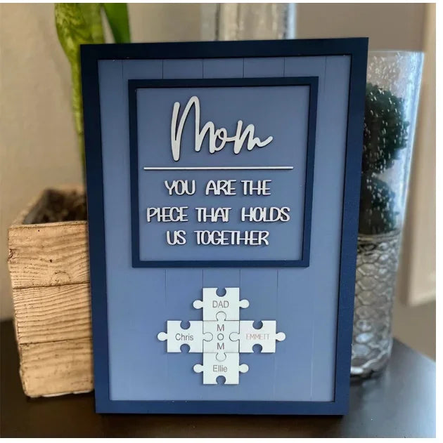Personalized Wooden Name Puzzles | Heartfelt Gifts for Parents