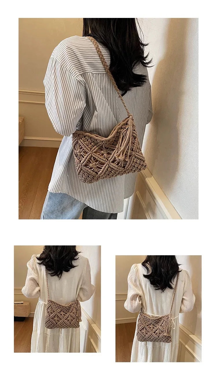 Eco-Friendly Bohemian Beach Backpack | Versatile Travel Bag