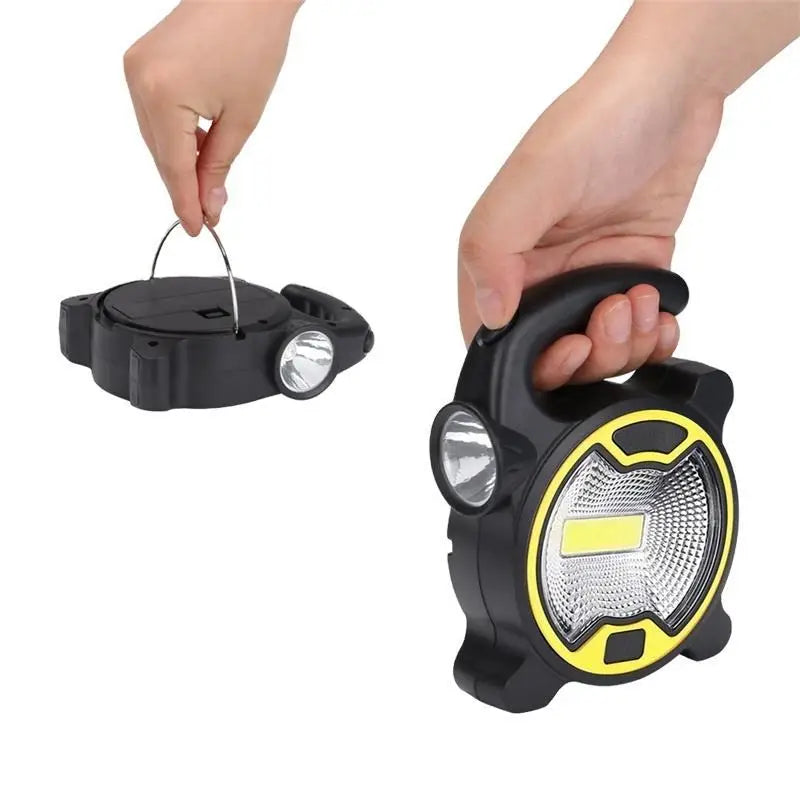 Portable Outdoor Camping Light | Bright COB LED Floodlight for All Needs