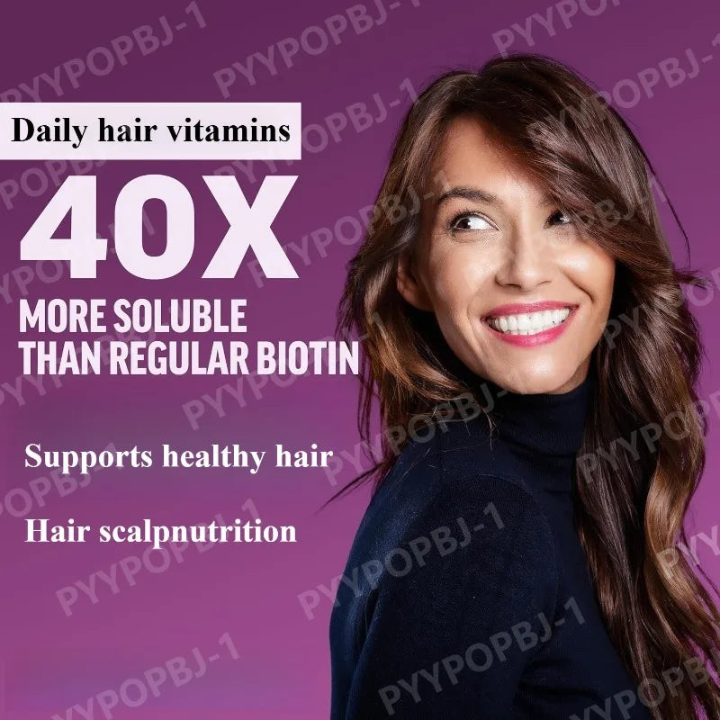 Berry Flavor Hair Vitamins Gummies | Promote Healthy Hair Growth