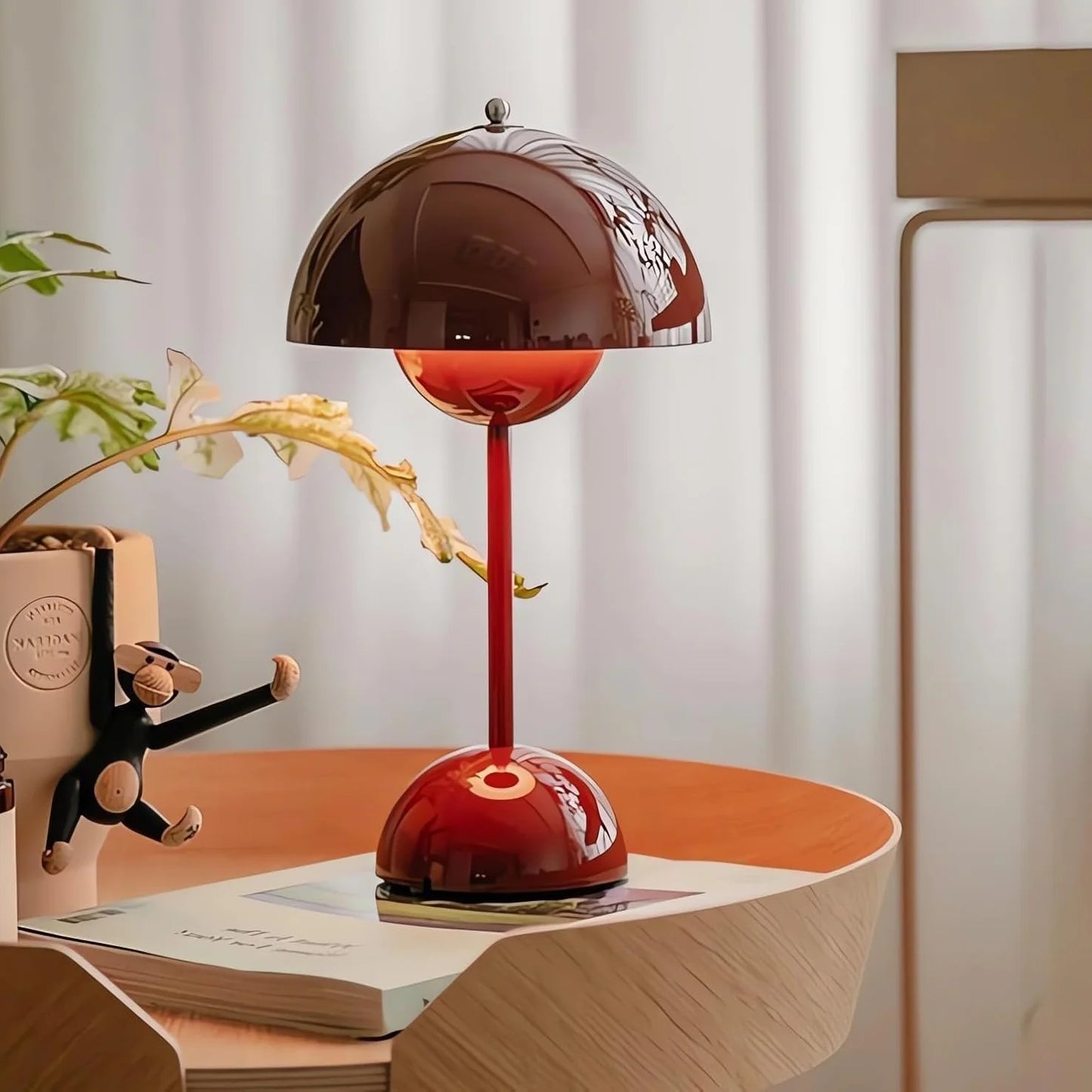 Modern Mushroom Night Light | Touch Color Changing Bedside Lamp