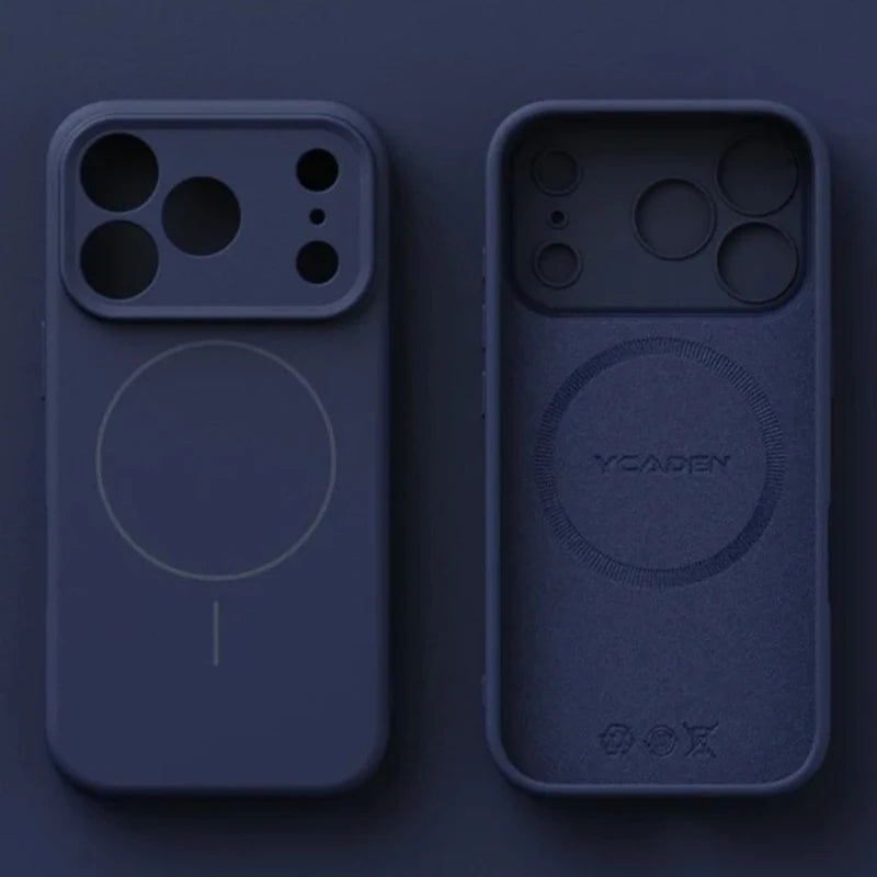 Magnetic Liquid Silicone Phone Case | Soft & Durable Protection