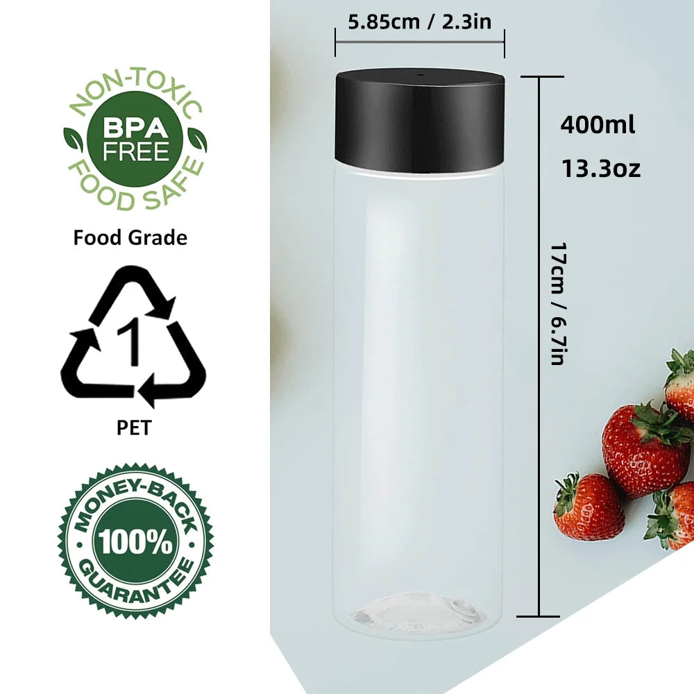 Bulk Reusable Plastic Juice & Water Bottles | Perfect for Crafts