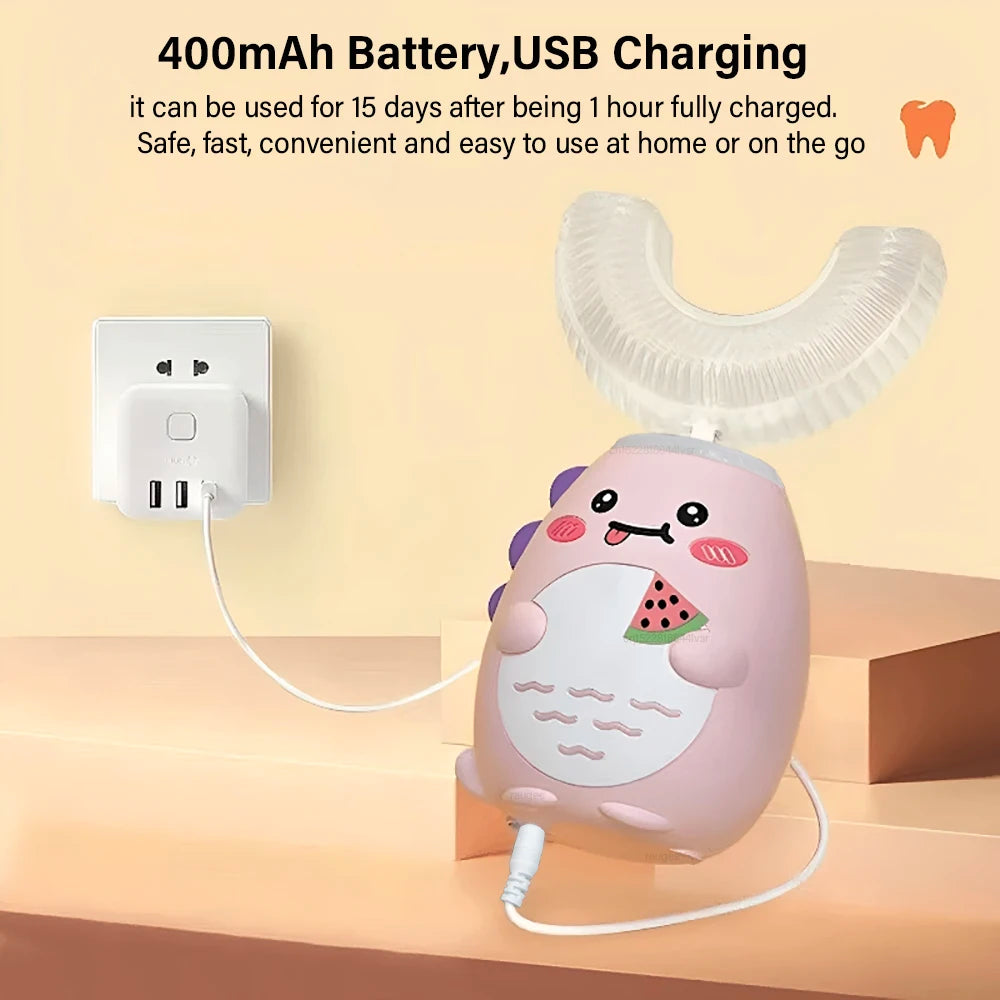 U Shaped Electric Toothbrush for Kids | Fun & Effective Brushing