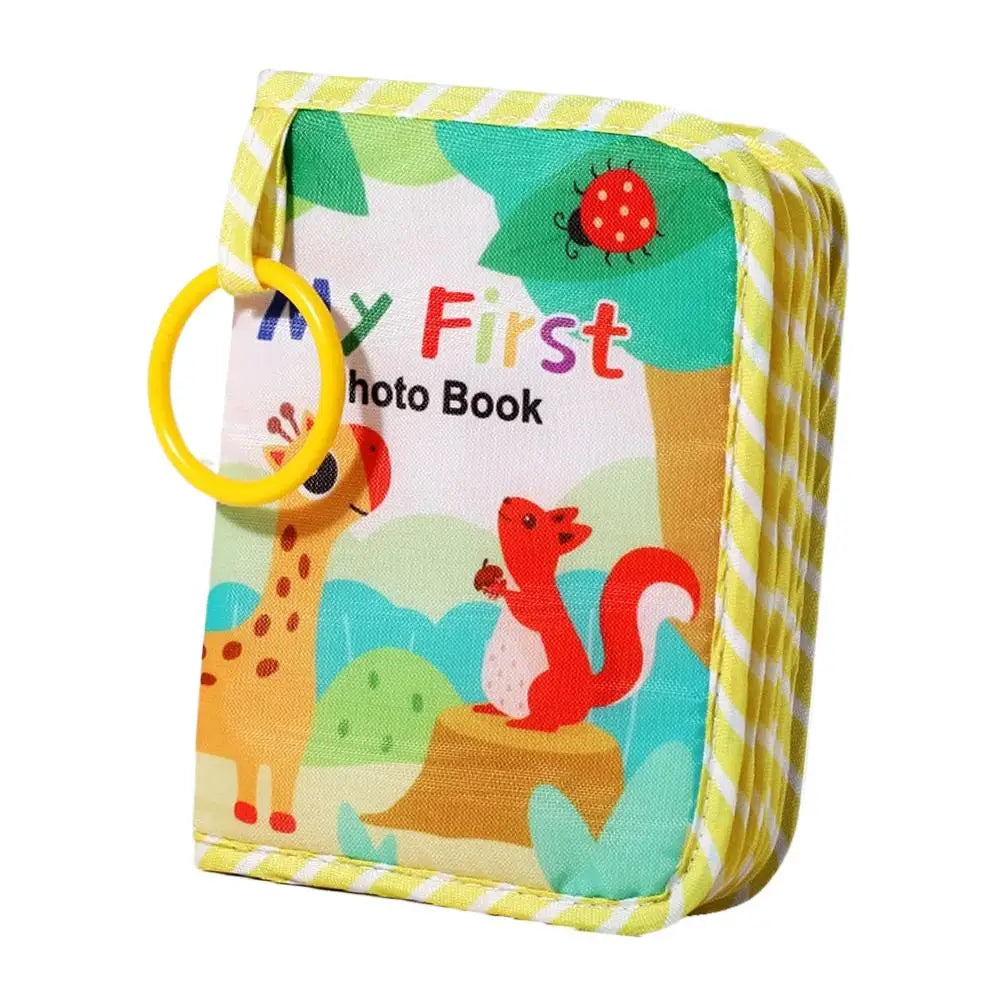 Soft Cloth Cartoon Baby Photo Memory Album | Handmade Keepsake Gift
