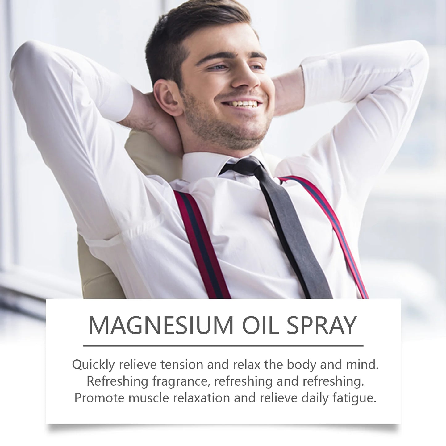 Magnesium Oil Spray for Relaxation & Muscle Relief | Better Sleep