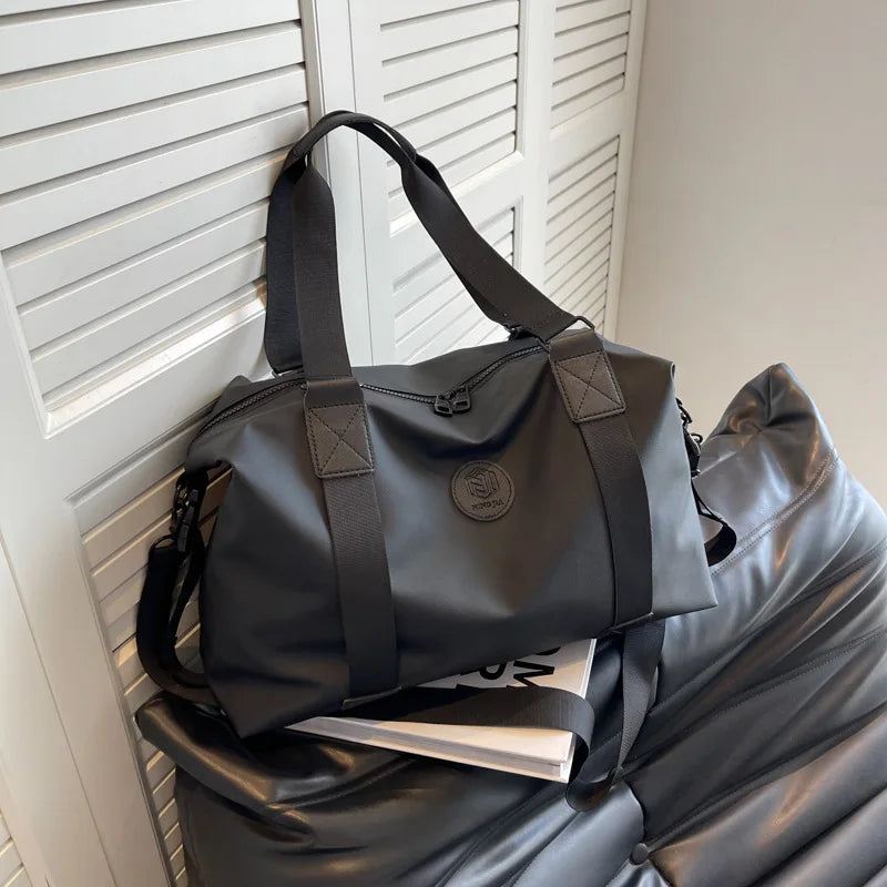 Men's Large Capacity Travel Duffel Bag | Durable Nylon Sports Tote