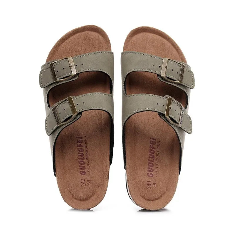 Summer Women's Casual Cork Slippers | Stylish Outdoor Slides