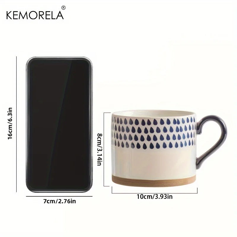 Japanese Ceramic Coffee Mug | Elegant Breakfast Drinkware