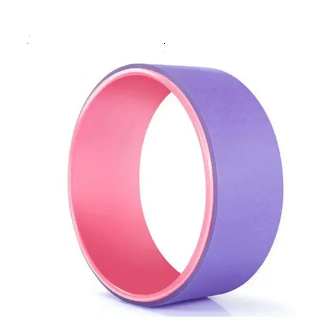 Non-Slip Yoga Spine Roller Wheel for Back Pain Relief & Flexibility