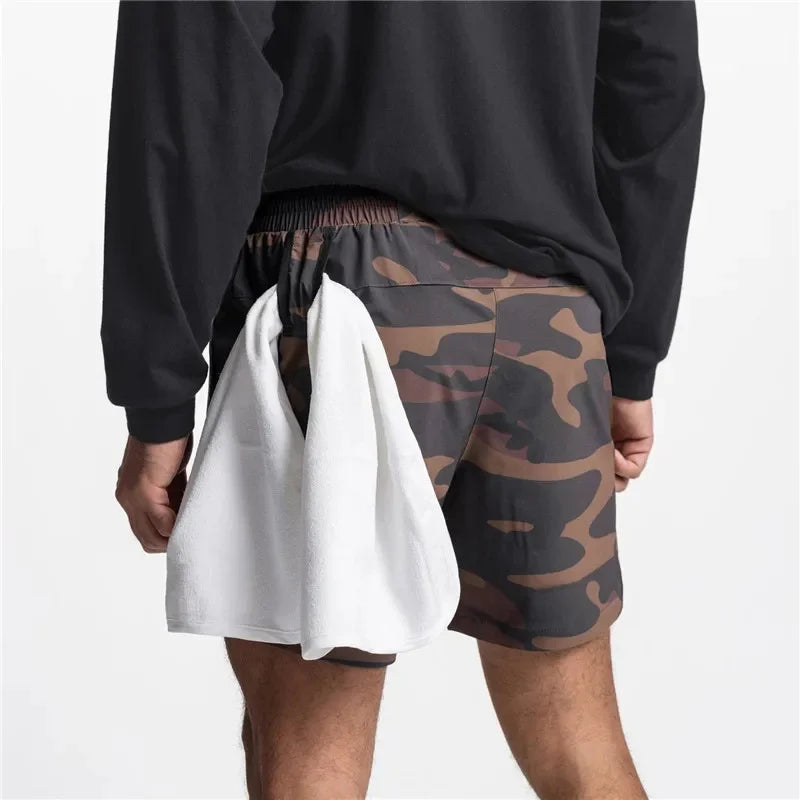 Men's Quick Dry Running Shorts | Lightweight Summer Fitness Pants