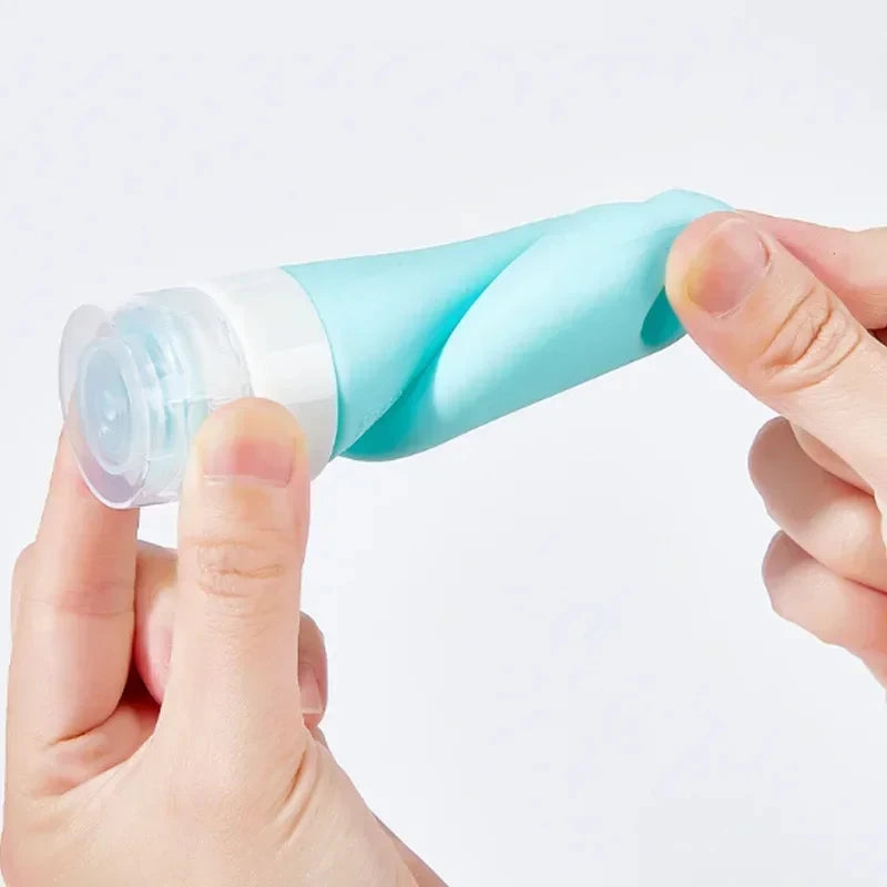 Silicone Travel Dispenser Bottle Set | Durable & Refillable Containers