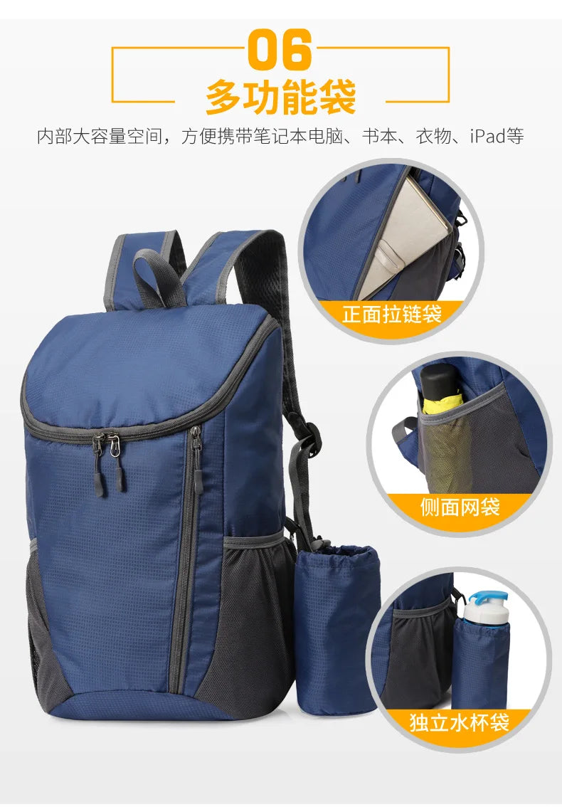 Lightweight Waterproof Folding Backpack | Versatile Travel Bag