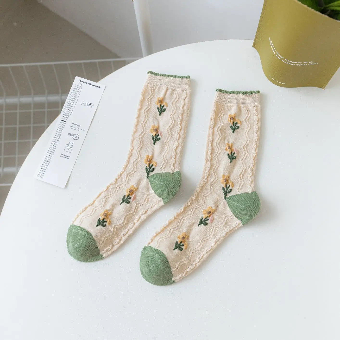 Cute Cartoon Frilly Socks for Women | Sweet Japanese Style