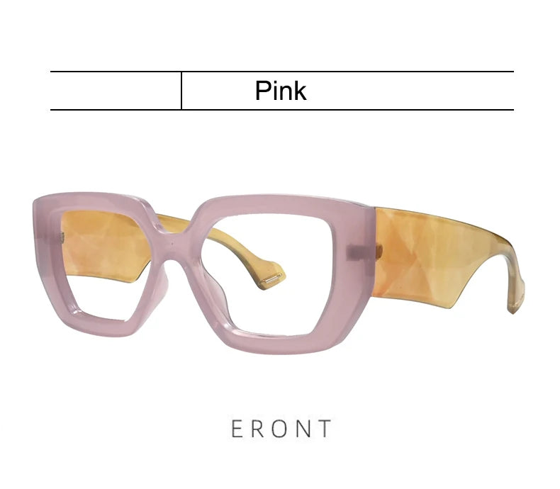 Oversized Anti Blue Light Prescription Glasses for Men & Women