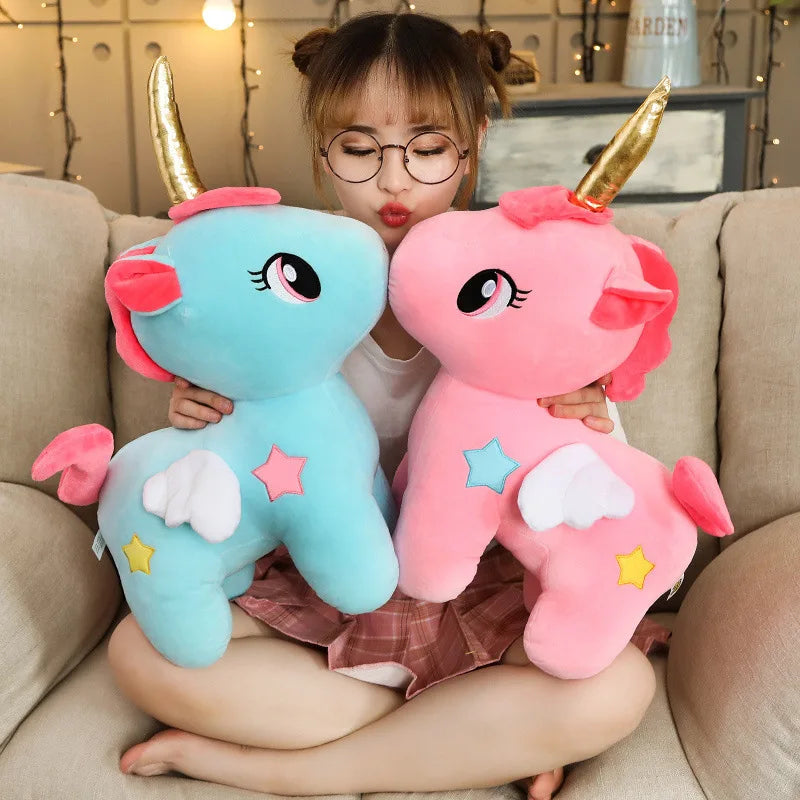 Soft Unicorn Plush Toy | Cozy Stuffed Animal for Kids