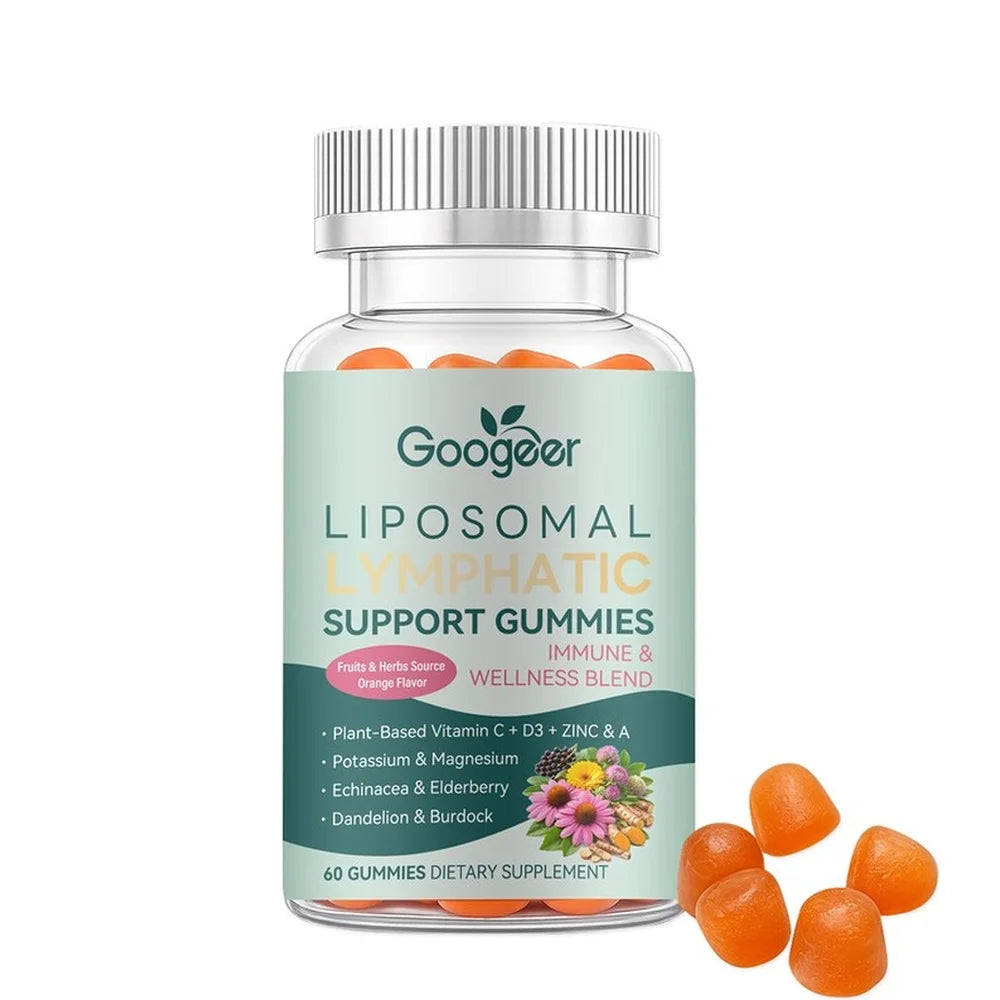 Liposomal Herbal Lymphatic Support Gummies | Immune Boosting Formula