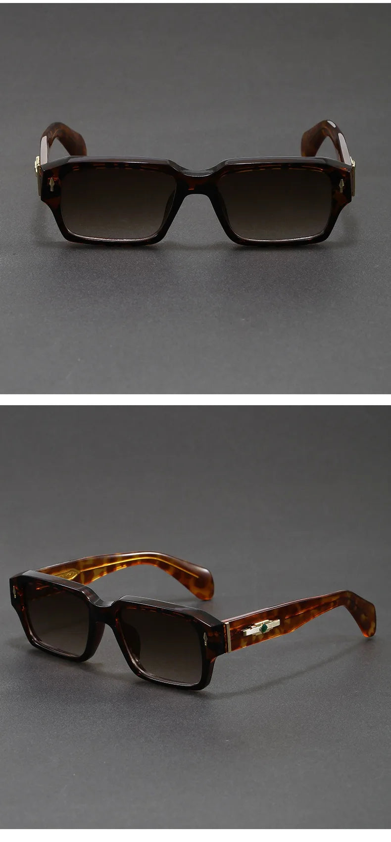Vintage Thick Frame Sunglasses | Retro Square Shades for All