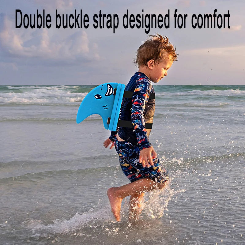 Children’s Shark Fin Back Float | Fun & Safe Swimming Aid