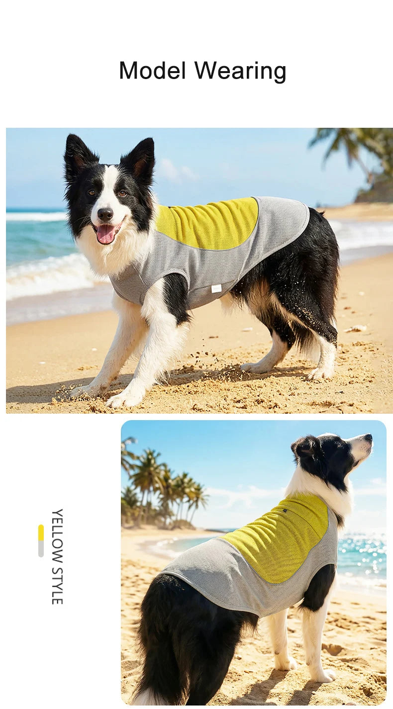 Pet Summer Cooling Vest | Breathable Heat Relief for Dogs