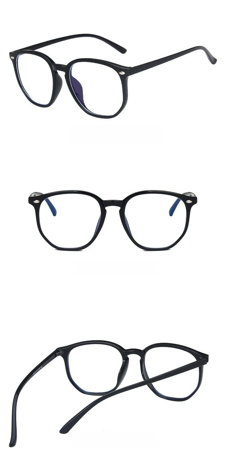 Retro Ultra Light Myopia Glasses | High-Definition Computer Frames