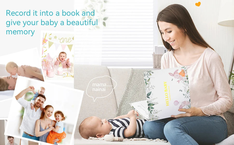 Baby Pregnancy Memory Book | DIY Family Growth Scrapbook Album