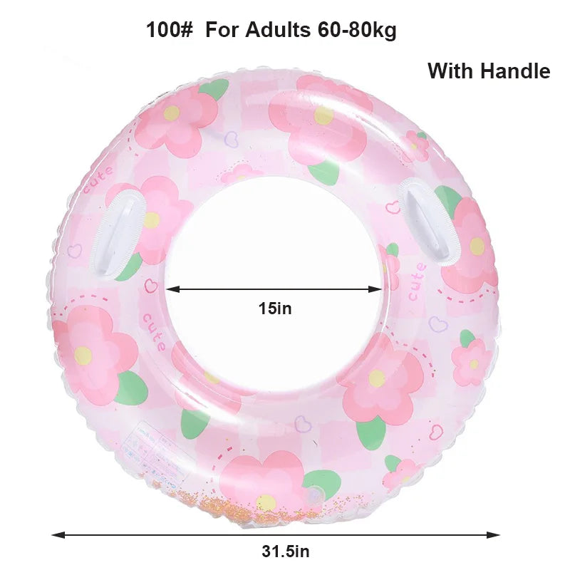 Watermelon Swim Tube | Fun Inflatable Pool Float for Summer