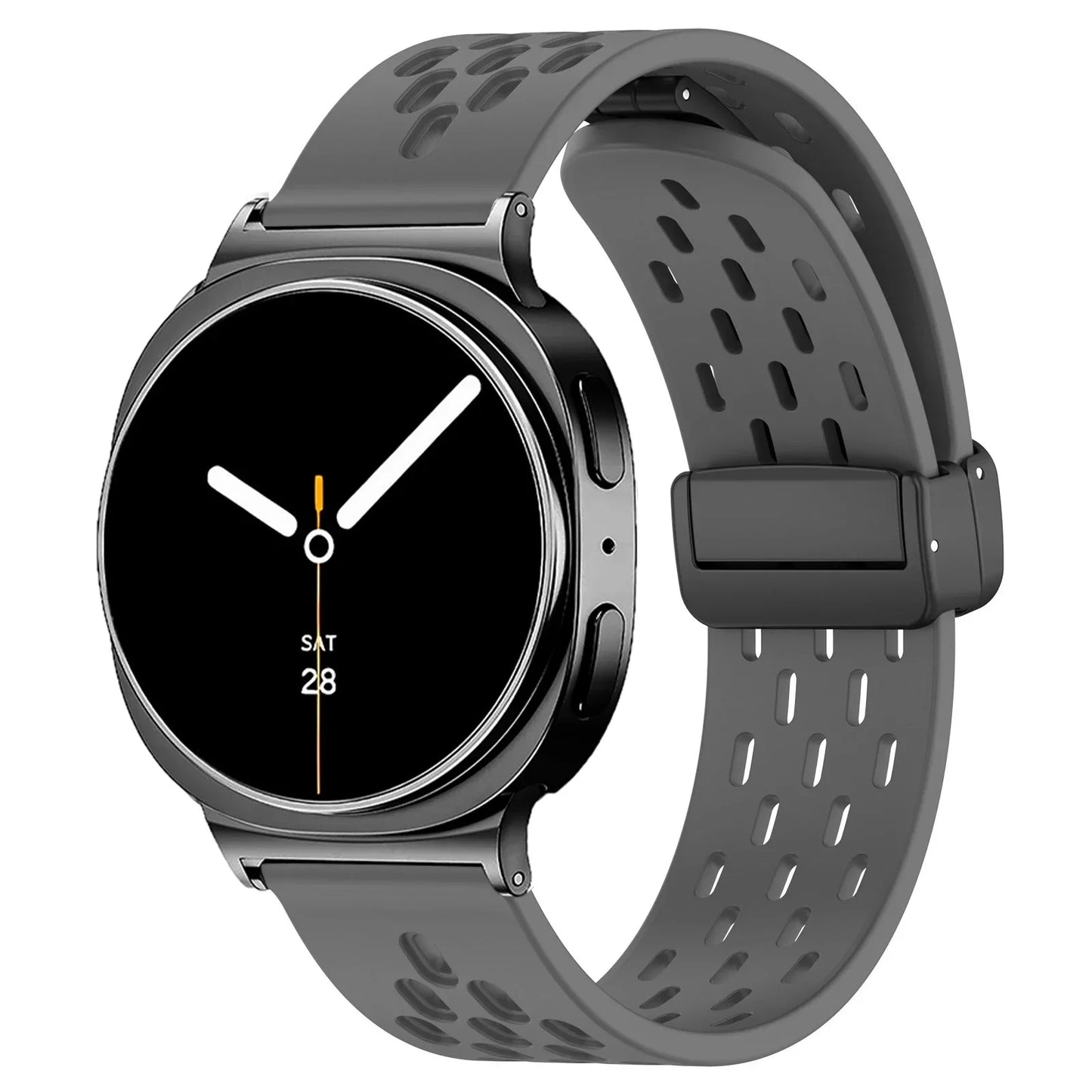 Breathable Sports Silicone Strap for Galaxy Watch | Magnetic Clasp