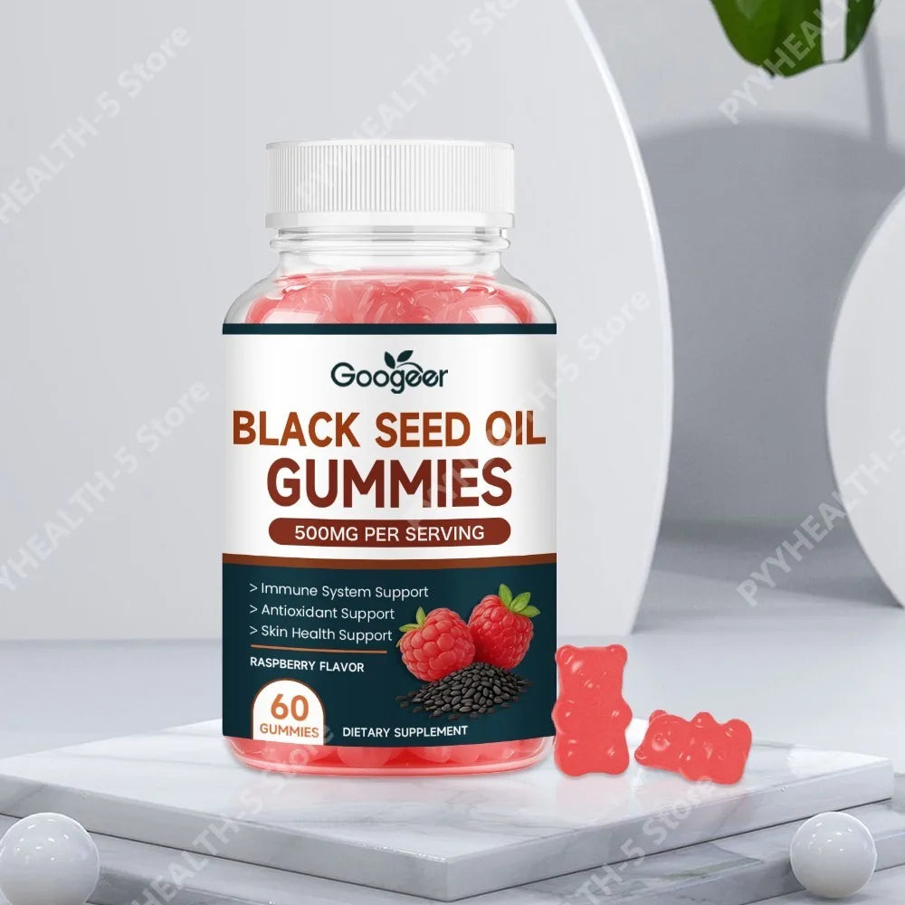 Premium Black Seed Oil Gummies | Immune Support & Zinc Boost