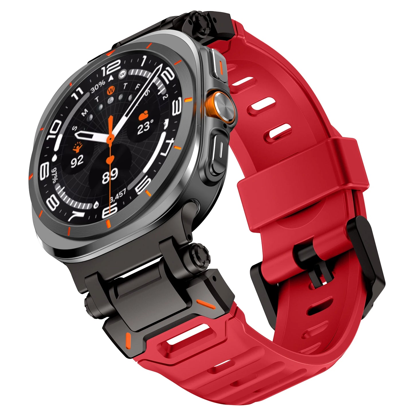 Sport Fluororubber Strap for Galaxy Watch Ultra 47mm | Durable & Stylish