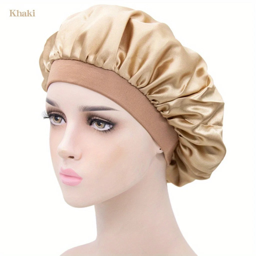 Women's Satin Sleep Bonnet | Smooth Hair Protection Cap