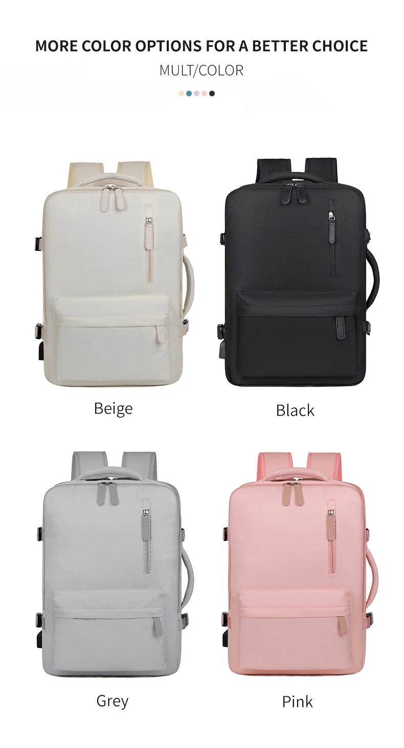 Versatile Airplane Travel Backpack | Perfect Carry-On Luggage