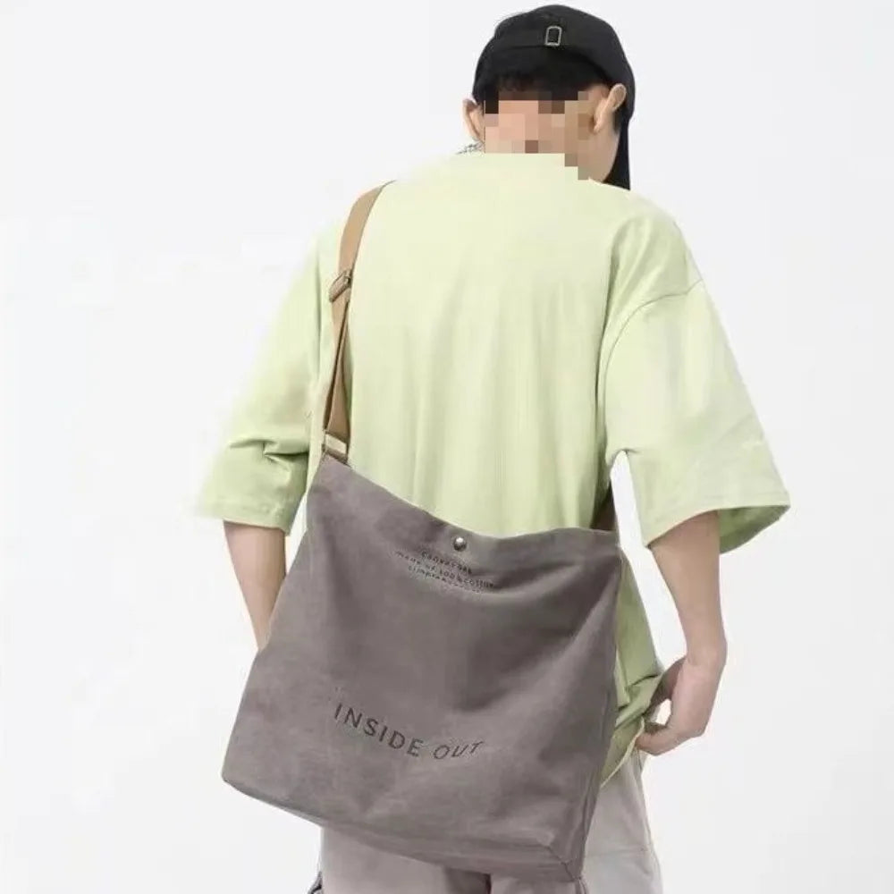 Large Canvas Shoulder Tote Bag | Stylish & Functional Handbag