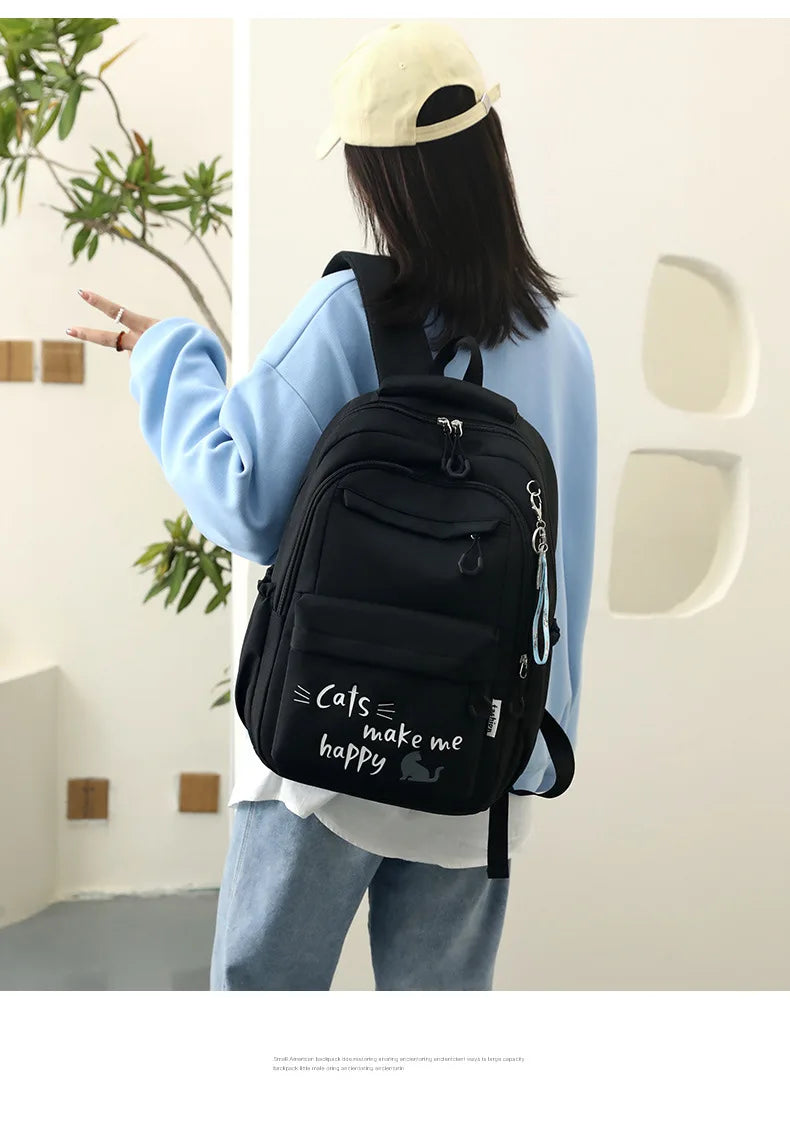 Stylish Pink School Backpack for Girls | Fashion Meets Functionality