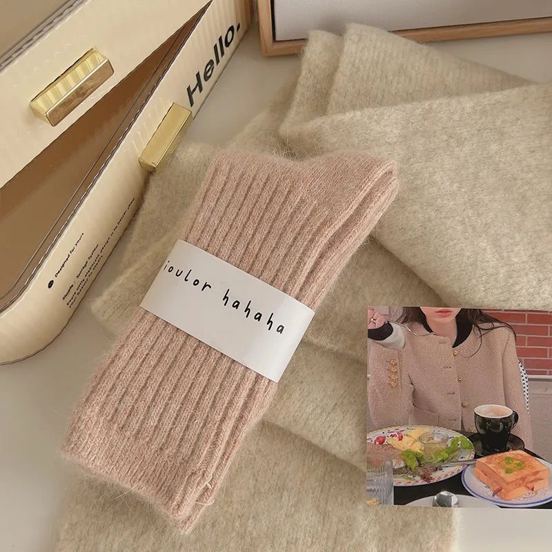 Women's Cashmere Wool Thermal Socks | Thick Warm Winter Socks