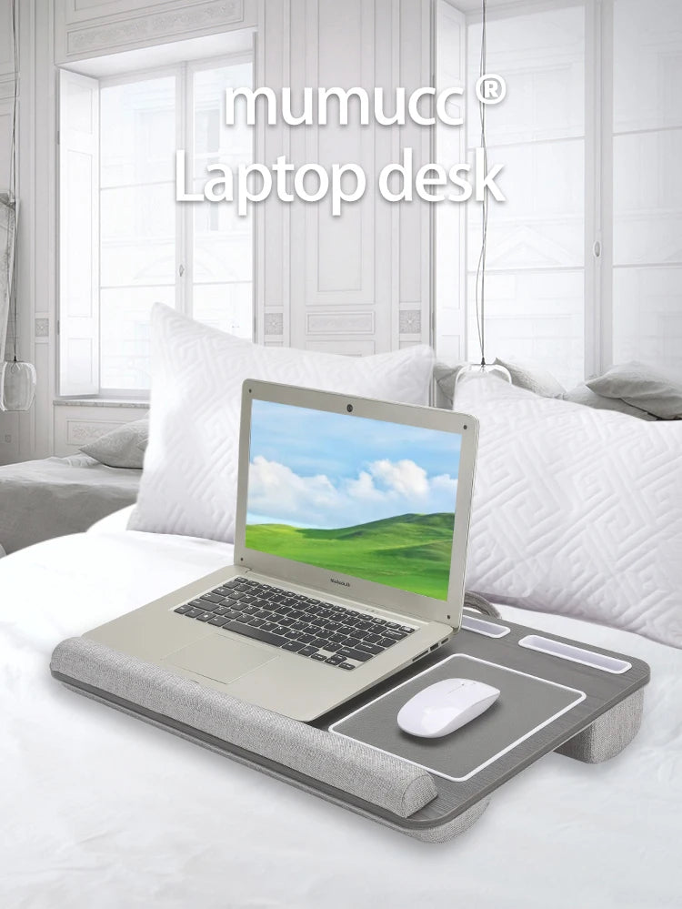 Portable Multi-Purpose Laptop Desk with Anti-Slip Mouse Pad